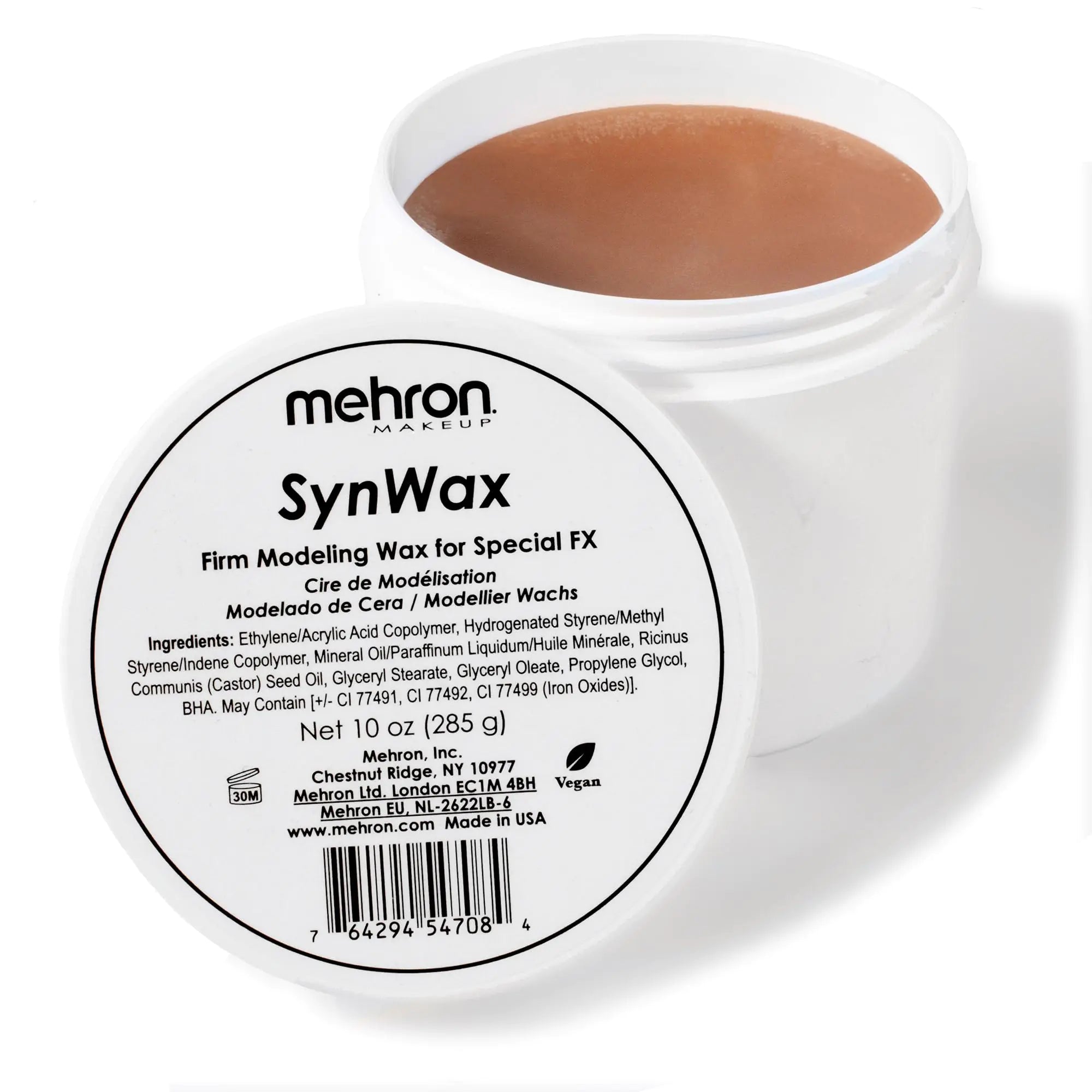 Mehron Makeup SynWax | Firm Modeling Wax for Special FX | Scar Wax SFX Makeup For Fake Scars Fake Wounds & Halloween Effects