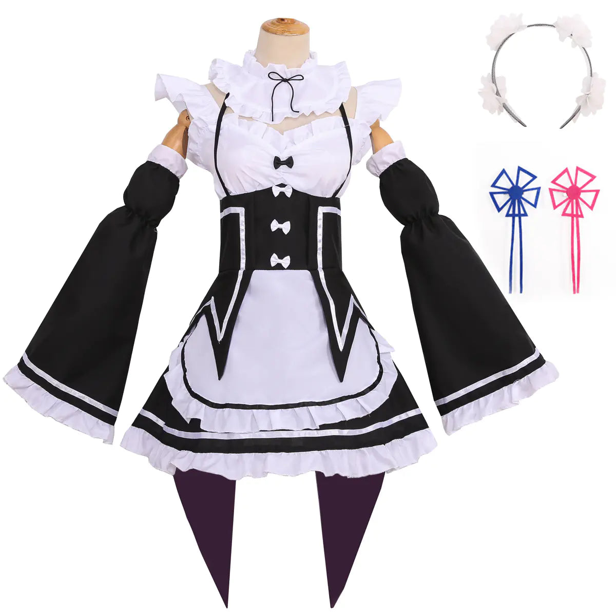 Women's Halloween Maid Cosplay Costume