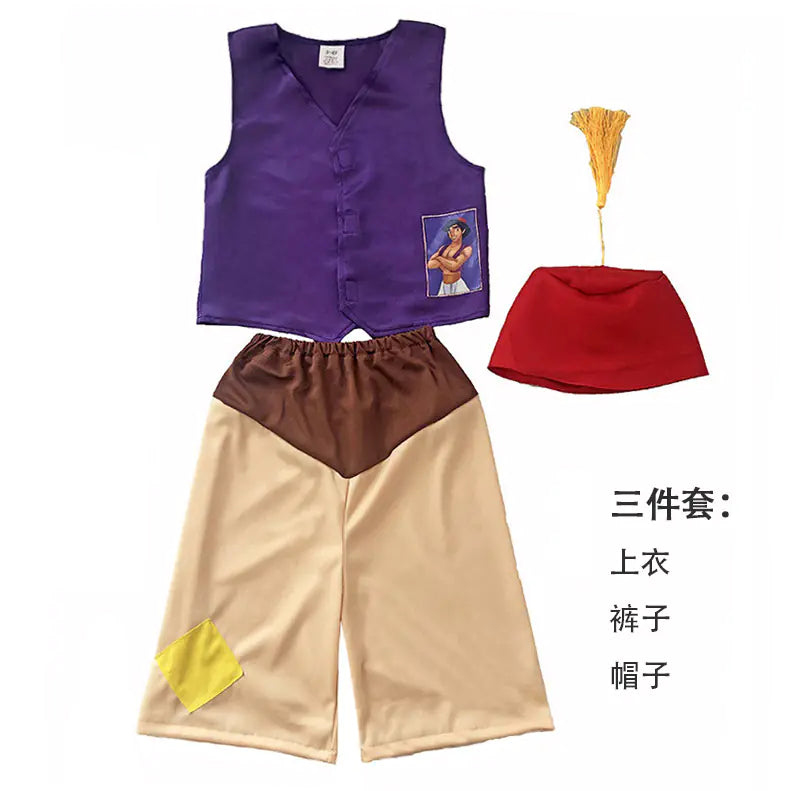 Aladdin Princess Jasmine Costume for Kids' Cosplay