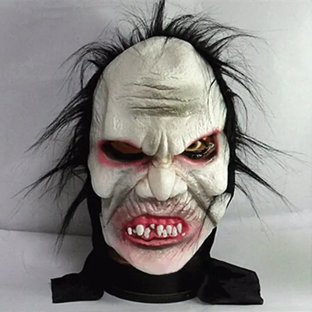 Horror Zombie Face Mask - Scary Halloween Costume