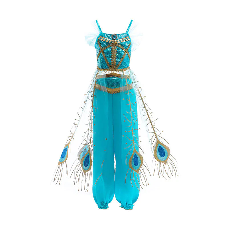 Children's Jasmine Princess Dress for Halloween