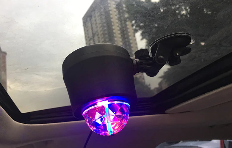 Colorful Stage Lights with LED Sound Control Effects