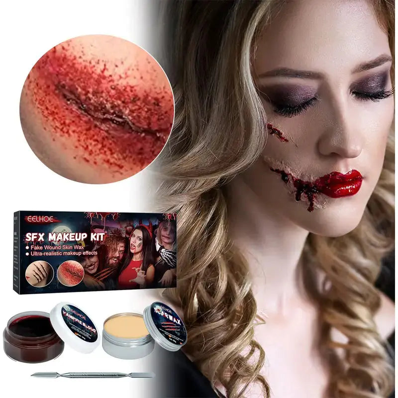 Skin Wax Plasma Makeup Set for Horror Effects