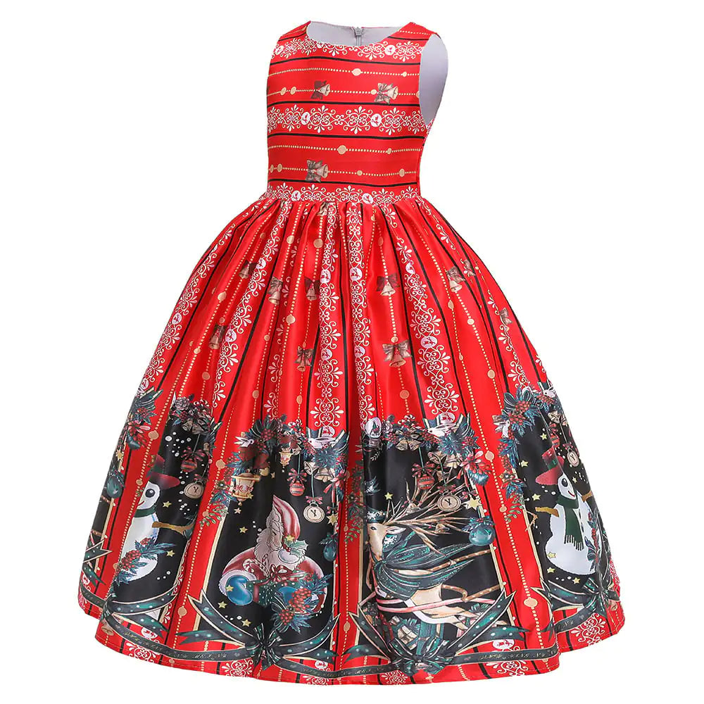 Printed Princess Skirt for Girls