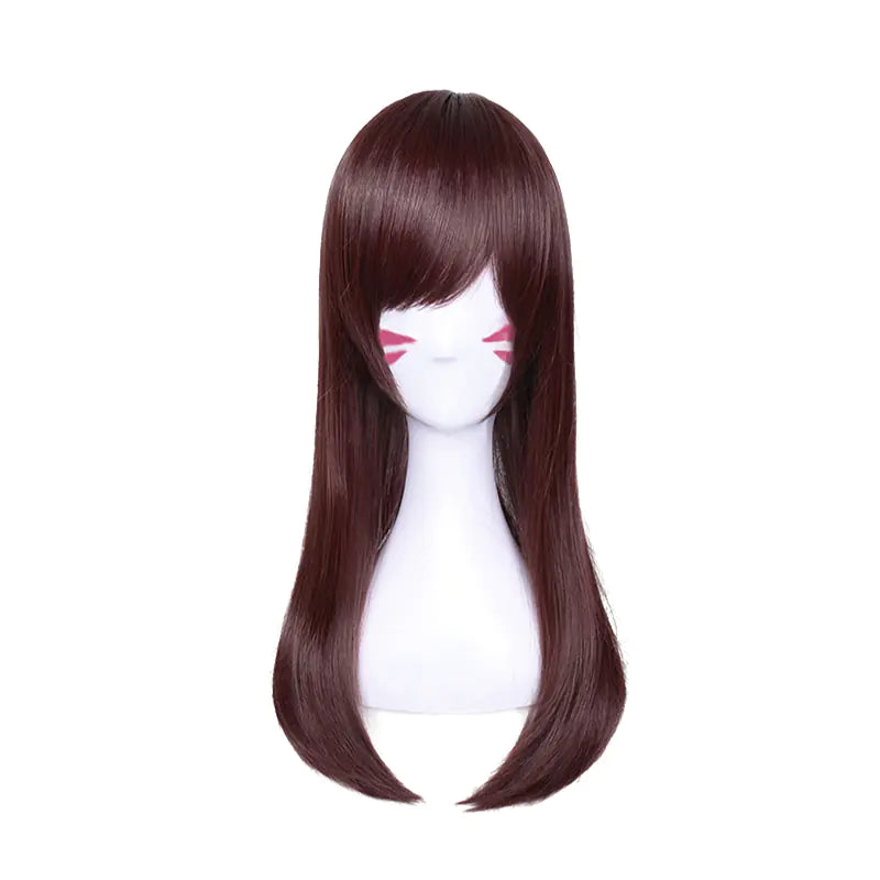 D.Va Songhana Chestnut Cosplay Wig