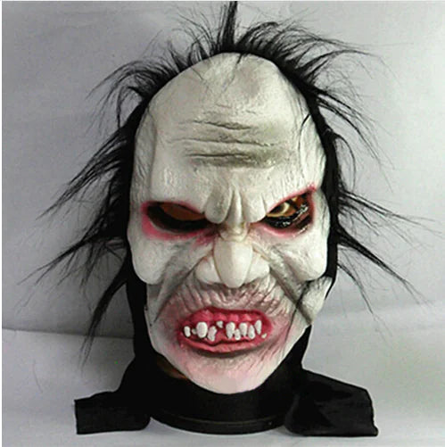 Horror Zombie Face Mask - Scary Halloween Costume