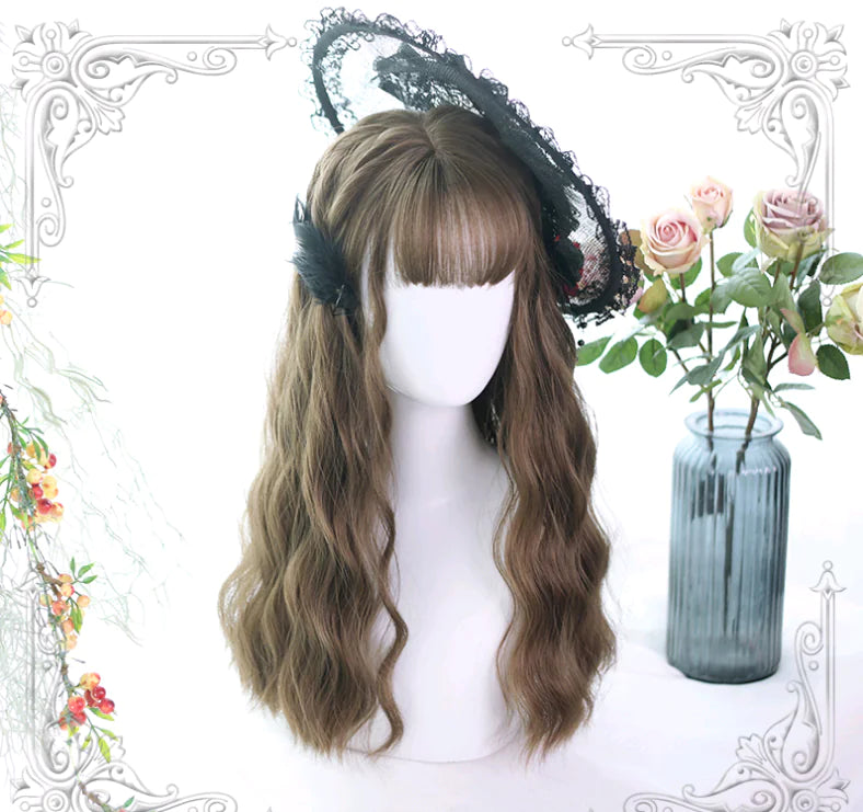 Lolita Wig, Corn Wave Wig, Water Wave Wig