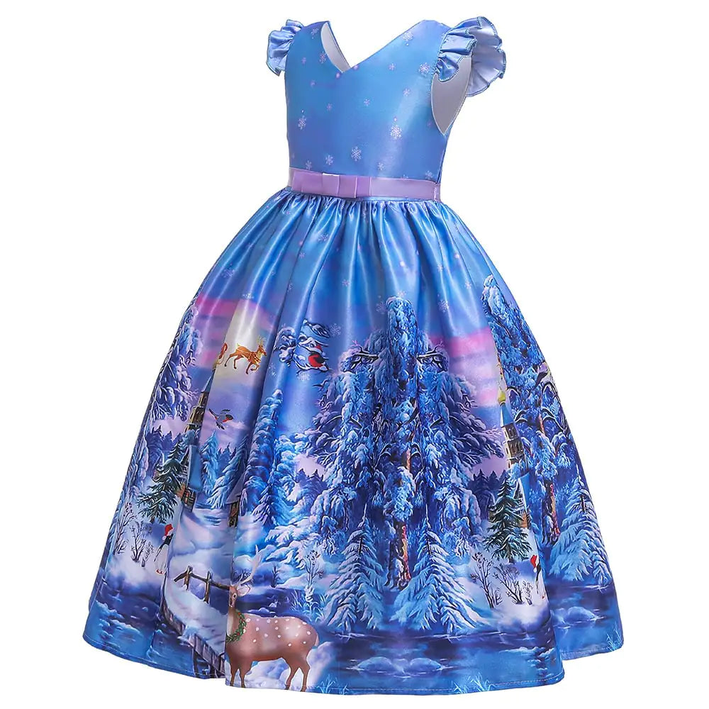 Printed Princess Skirt for Girls