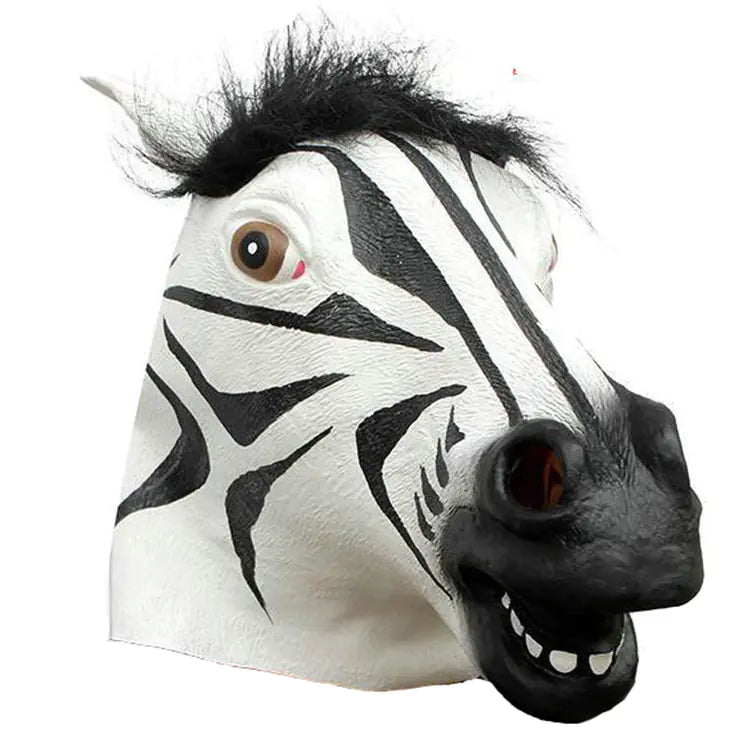 Unicorn and Zebra Party Masks - Horse Head Costumes