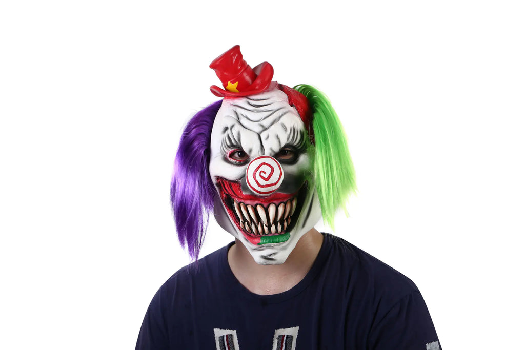 Halloween Scary Masks - Latex Party Clown Masks