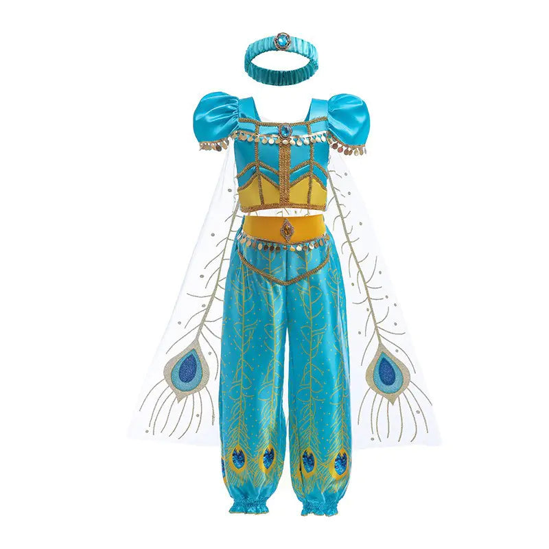 Children's Jasmine Princess Dress for Halloween