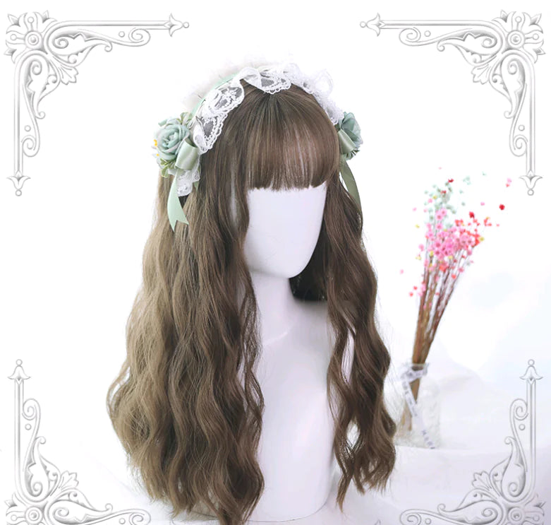 Lolita Wig, Corn Wave Wig, Water Wave Wig